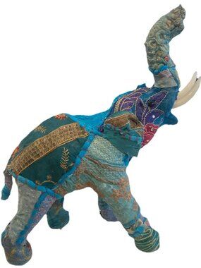 Vintage -  Embroidered Elephant